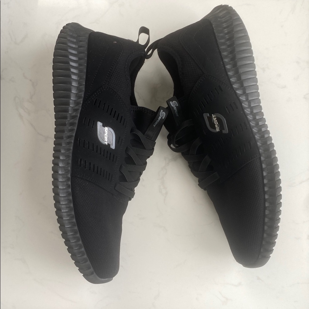 Skechers S Sport Men's Black Brennen 2.0
Slip On, memory foam sneaker size 11 - Picture 4 of 13